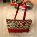 Coach Bags | Coach Signature Canvas Red Tote/Diaper Bag | Color: Red | Size: Os