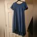 Lularoe Dresses | Lularoe Carly Xs | Color: Blue | Size: Xs