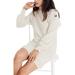 Madewell Dresses | Madewell Button Shoulder Sweater Dress | Color: Cream | Size: Xs