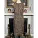 J. Crew Dresses | J Crew Leopard Print Sleeveless Sheath Dress Size 6 | Color: Brown/Tan | Size: 6