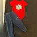 Nike Matching Sets | 18 Month Nike Outfit | Color: Blue/Red | Size: 18mb