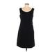 The Limited Casual Dress - Shift: Black Solid Dresses - Women's Size 10