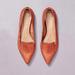 Anthropologie Shoes | Anthropologie Velvet Loafers Slip-On Point Toe Orange Preppy Boho Size 10 | Color: Orange | Size: 10