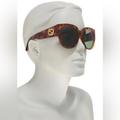 Gucci Accessories | New - Authentic Gucci Havana Round Sunglasses Gg0142sa 002 55. | Color: Green | Size: Os