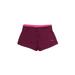 Active by Old Navy Athletic Shorts: Burgundy Print Activewear - Women's Size Medium