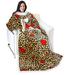 Catalonia Printed Sherpa Wearable Blanket w/ Sleeves Arms | 72 H x 55 W in | Wayfair 1CTSN110LEOPARDHEARTBR