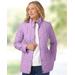 Appleseeds Women's Berkshire Diamond Quilted Jacket - Purple - S - Misses