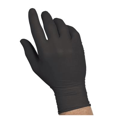 Handgards 304340374 General Purpose Nitrile Gloves - Powder Free, Black, X-Large