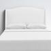 Wildon Home® Dioseline Headboard Upholstered/Cotton in White | 56 H x 82 W x 10 D in | Wayfair 7FE04949938342C29D38D67CF86EEFE2