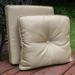 Winston Porter 2 - Piece Outdoor Cushion Polyester/Acrylic in Gray/Brown | Wayfair 5D7EE10B7965414B948359BF86312721