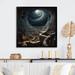 Ebern Designs Unravelling The Blue Labyrinth Mystery I On Canvas Print Canvas, Cotton in Blue/Gray/Green | 16 H x 16 W x 1 D in | Wayfair