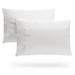 Cosy House Collection 2 Piece Rayon Guest Room Pillowcase Case Pack Rayon from Bamboo/Rayon in White | Standard | Wayfair PC-B-100-S-WHITE