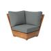 Loon Peak® Gastone Outdoor Lounge Chair Wood in Gray | 31 H x 40.5 W x 40.5 D in | Wayfair 89EABD071A9D4B0DB871E2CA50B2AD07