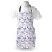 East Urban Home Cartoon Apron Unisex, Boat Star Gulls Moon Shell, Adult Size, Purple, Polyester | Wayfair 8FBAE2452560447CA5B7603C4B18524E