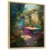 Winston Porter Cozy Table In The Forest Cottage On Canvas Print Metal in Green | 40 H x 30 W x 1.5 D in | Wayfair 57B000A05A05470182AA2B680E47A84C