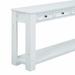 Red Barrel Studio® Corday 63.01" Solid Wood Console Table Wood in White | 30.01 H x 63.01 W x 14.01 D in | Wayfair E9B2AF0E4AF64537945A45B2D1C0AE3A