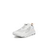 Slip-On Sneaker ECCO "ECCO MX W", Damen, Gr. 40, weiß, Textil, Lederimitat, sportlich, Schuhe, Trekking Schuh, Slipper mit trittdämpfender Fluidform-Ausstattung