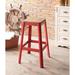 Jelle Armless Bar Stool with Crossbar Support