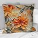 Designart "Tropical Paradise Botanical Paradise IV" Floral Printed Throw Pillow