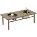 Stainless Steel Ice Tub Aluminum Rectangle Gas Propane Fire Pit Table