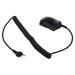 Qisuw Handheld Speaker Mic Microphone PTT For ICOM Two-Way Radio Walkie Talkie 2-Pin