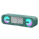 Apmemiss Clearance Portable Bluetooth Speaker with Dual Alarm Clock System Multifunctional Speaker and Digital Clock with High Volume USB Charging Bluetooth Audio for Bedroom