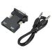 ruhuadgb 3.5mm Portable 1080P HDIM to VGA Adapter Converter with Audio Output Cable Wire