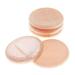5x Powder Puff Applicator Cotton Round Makeup Powder Sponge Air Cushion Puff with Ribbon Face Powder Puffs for Loose and Foundation 3.15 inch (Orange)