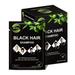 Darkening Shampoo Hair Dye Cream by Walmeck 10 PCS Instant Hair Dye for Black Hair Covers Gray and White Hair Restores Shiny Hair