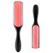 2 Pcs Hair Brush - 9-Row Cushion Bristle Nylon Styling Bristle Brush and 5-Row Travel Hair Brush For Curly Hair Styling Detangling Separating Shaping Smoothing and Blow-Drying