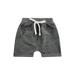 jxxiatang Toddler Boyâ€™s Solid Color Tie-up Elastic Waist Summer Casual Shorts