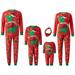 Sunisery Christmas Pajamas for Family Christmas Pjs Matching Sets 2023 Elk Dinosaurs Christma Pajama Family Xmas Sleepwear Set