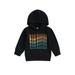 aturustex Boys Hoodie Long Sleeve Hooded Pullover Letters Print Fall Sweatshirt