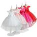 Godderr Kids Girls Princess Dress Little Girls Party Wedding Formal Dress Flower Tail Dress Dress Toddler Teen Girl Dress Performance Host Dress Flower Girls Dress Dresses for Girls for 4-12Y