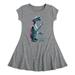 E.T. The Extra Terrestrial - Looking To The Stars - Toddler & Youth Girls Fit & Flare Dress