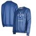 Men's ProSphere Royal Indiana State Sycamores Athletics Name Drop Crewneck Pullover Sweatshirt