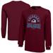 Youth Champion Burgundy Colorado Avalanche Long-Sleeve Jersey T-Shirt