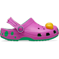 Crocs Grass Green Kids' Barney Classic Clog Shoes
