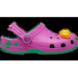Crocs Grass Green Toddlers' Barney Classic Clog Shoes