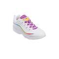 Wide Width Women's Romy Walking Sneaker by Easy Spirit in White Rainbow (Size 11 W)