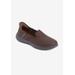 Women's Hands-Free Slip-Ins™ Captivating Flat by Skechers in Chocolate Medium (Size 8 M)