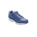 Women's Romy Walking Sneaker by Easy Spirit in Denim Sparkle (Size 9 M)