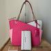 Michael Kors Bags | Michael Kors Set | Color: Pink/White | Size: Large