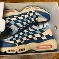 Nike Shoes | Brand New Custom Nike Air Max 95 With Emoji Stick Ons | Color: Blue/Pink | Size: 8