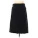 Splendid Casual Midi Skirt Calf Length: Black Solid Bottoms - Women's Size Large