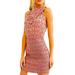 Free People Dresses | Free People I'm Your Favorite Mini Dress Printed Nwt Xs | Color: Pink | Size: Xs