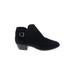 G.H. Bass & Co. Ankle Boots: Black Shoes - Women's Size 8