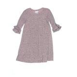 Bonnie Jean Dress - Sweater Dress: Gray Marled Skirts & Dresses - Kids Girl's Size 12