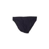 Calvin Klein Swimsuit Bottoms: Blue Solid Swimwear - Women's Size 8