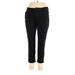 Lee Casual Pants - High Rise: Black Bottoms - Women's Size 16